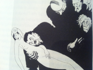 Illustration for article titled Coco Chanel Posed Naked for an Anti-Semitic Cartoon